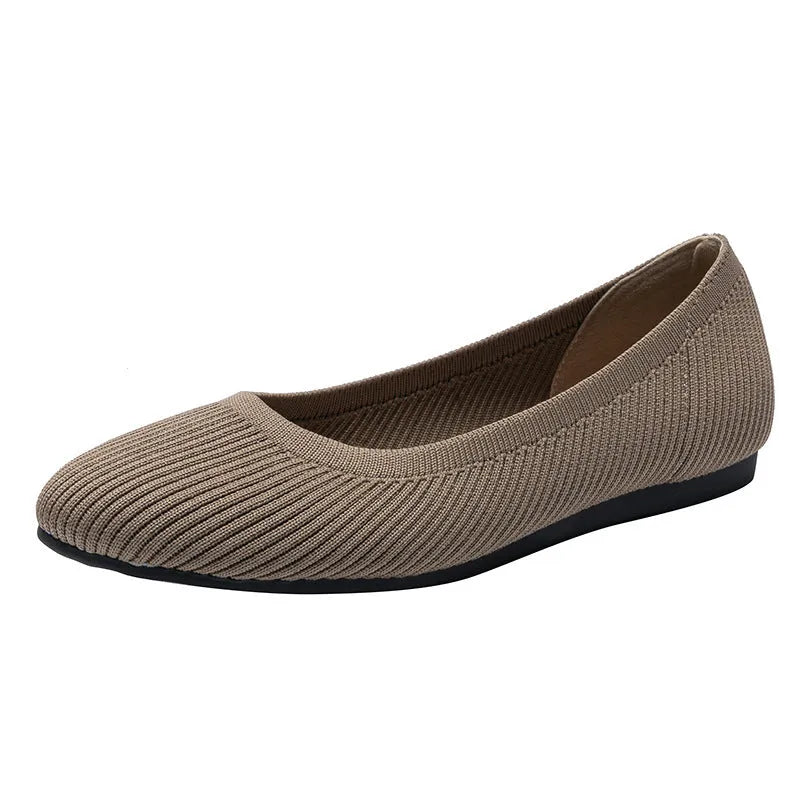 Flat Shoes Female Fashion Trend Round Head - Bellarte Enchanté Flat Shoes Female Fashion Trend Round Head